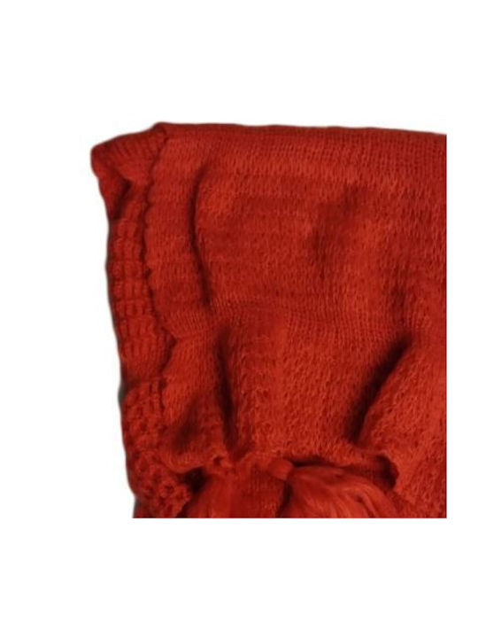 Stamion Women's Knitted Scarf Orange