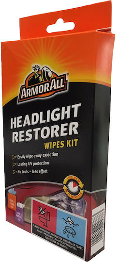 Armor All Pads Polishing and Protection of Car Headlights 3pcs