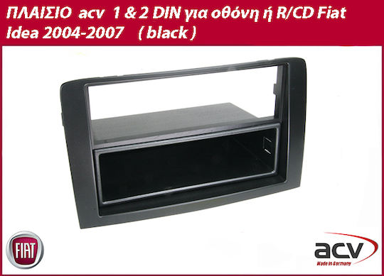 Ice DIN-Verkleidungsplatten 2 Din für Fiat Idee Mercedes-Benz E-Commerce-Website Scania E-Commerce-Website 2004 – 2007