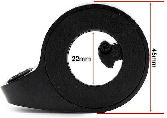 Ewheels Ανταλλακτικό για Ηλεκτρικό Scooter Xiaomi σε Μαύρο Χρώμα 76596