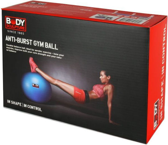 Body Sculpture BB-001 Ball Pilates 65cm in Blue Color
