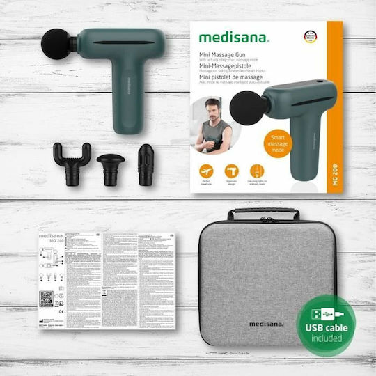 Medisana MG 200 Πιστόλι Μασάζ για το Σώμα με Δόνηση Γκρι