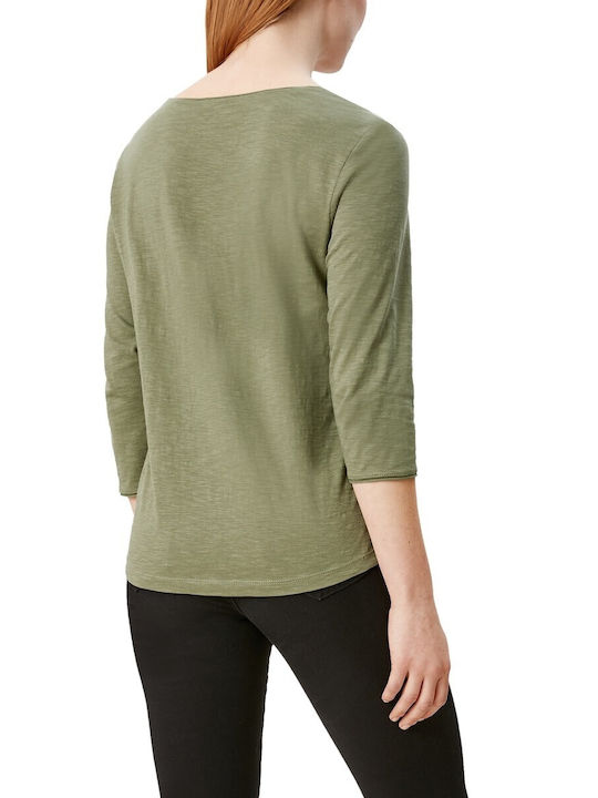 s.Oliver Blouse Dark Green 2112026-7928