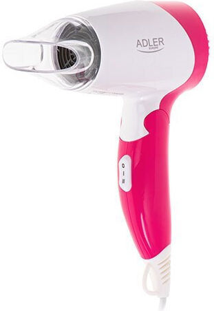 Adler Ionic Πιστολάκι Μαλλιών Ταξιδίου 1400W AD 2259