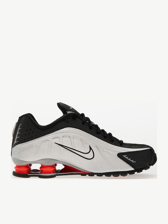 Shox R4 Ανδρικά Sneakers Metallic Silver / Black