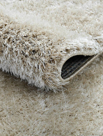 Madi Fuzzio Rug Rectangular Shaggy Beige