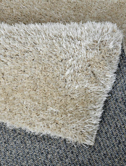 Madi Fuzzio Rug Rectangular Shaggy Beige