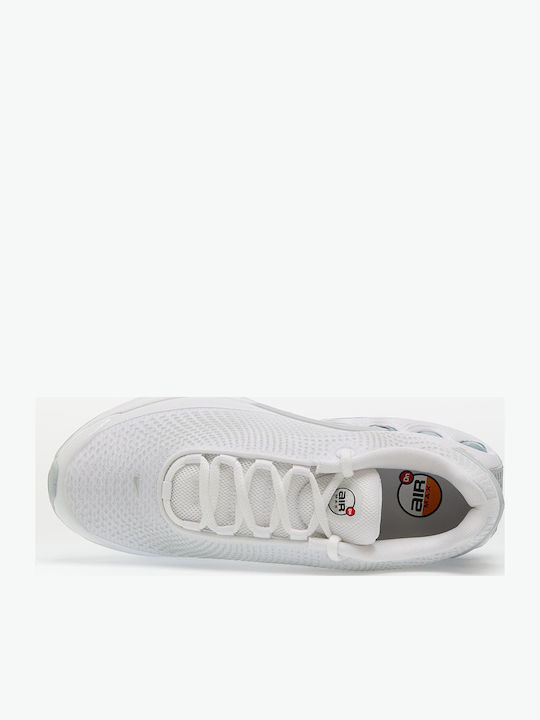 Air Max DN Adidași Pentru Femei Albi / Alb-Alb-Argintiu Metalizat