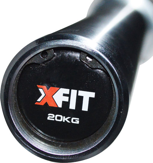 X-FIT Cross-Training Pro Tip olimpic de 50 mm 20kg Lungime 220cm cu inele de coliere