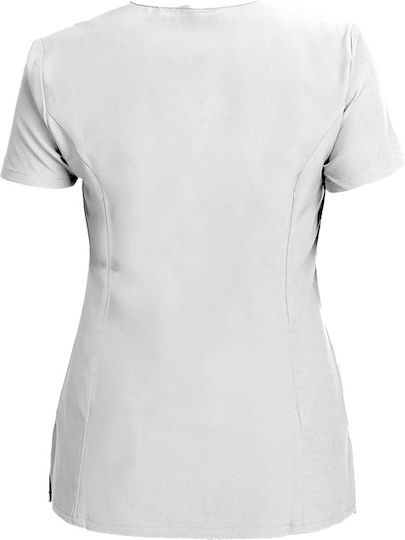 Be Unique Nobby Lady Tunic Medizinische Bluse Weiß