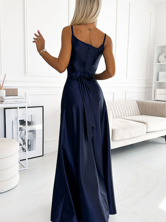 Maxi Kleid für Hochzeit / Taufe Navy Blue