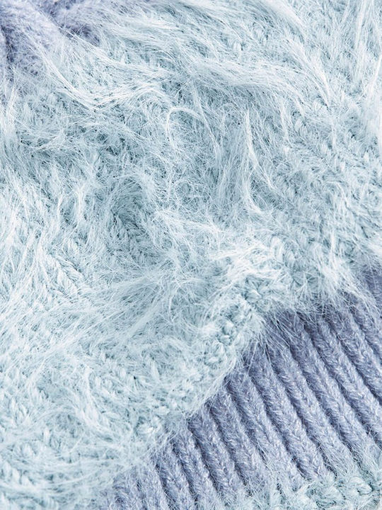 Beanie Beanie Knitted in Light Blue color