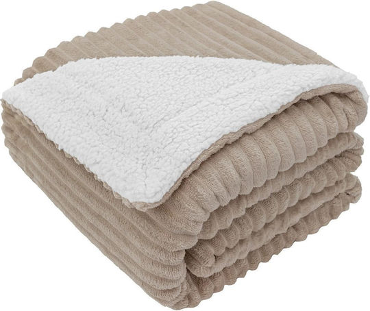 Одеяло Пухкава Единично 160x220см. Greige Taupe