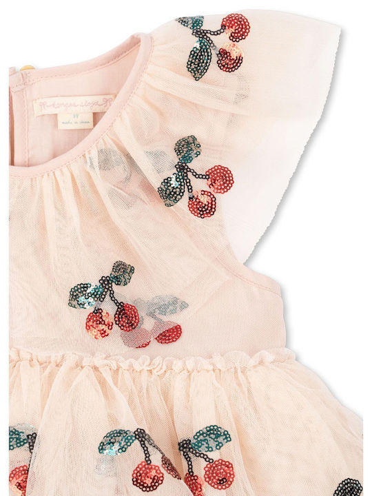 Παιδικό Φόρεμα Αμάνικο Τούλινο Fairy Cherry