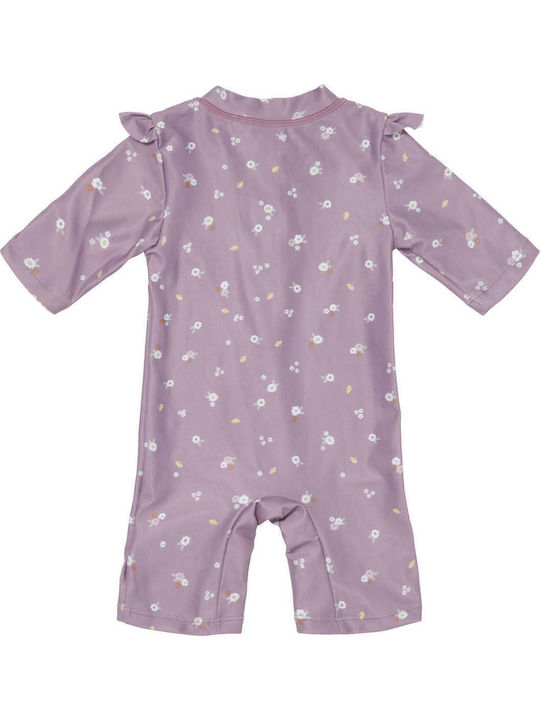 Little Dutch Детски Бански Една част Mauve Blossom