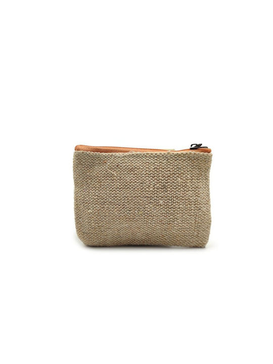 Original Footwear Small Fabric Women's Wallet Beige