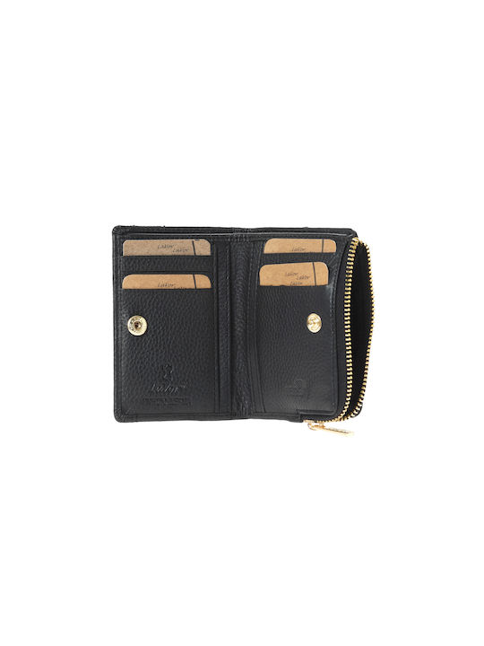 Lavor Leather Women's Wallet with RFID Black