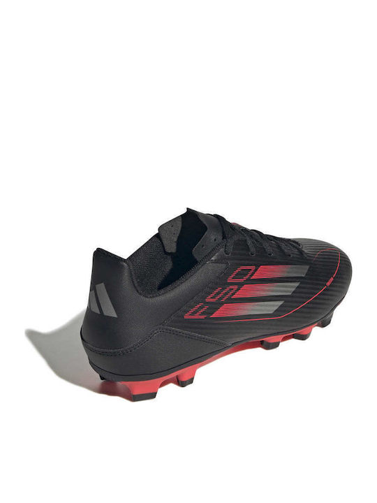adidas F50 Club Fußballschuhe mit Stollen Schwarz