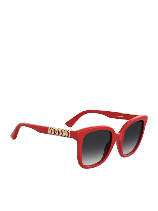 Moschino Γυαλιά Ηλίου Κόκκινα με Κοκκάλινο Σκελετό