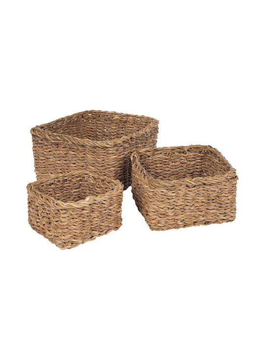 Butlers Dekorativer Korb Korbweide 16x16cm
