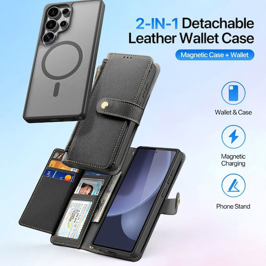 Samsung Lawa Series Wallet Plastic Gray (Galaxy S25 Ultra)