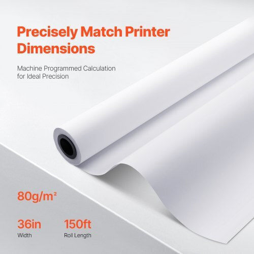 Vevor Χαρτί Ρολό x 150m 80gr/m²
