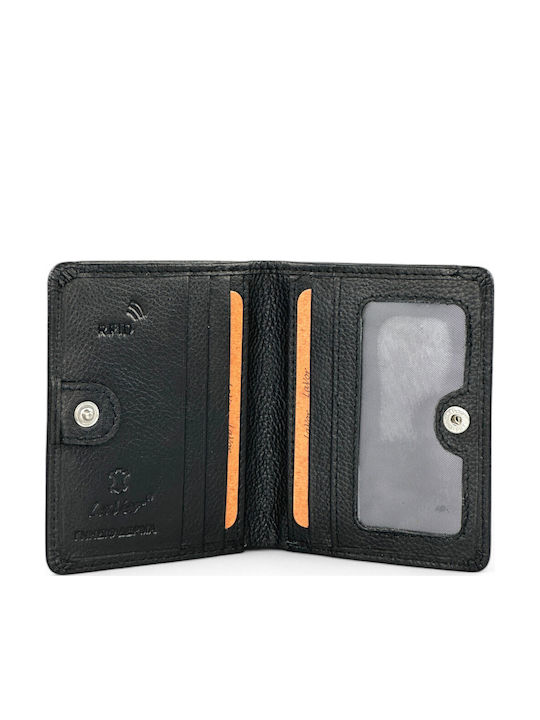 Portofel bărbătesc Clasice cu RFID Negru