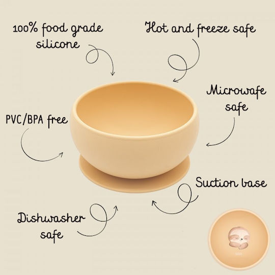 Sassi Junior Baby Food Bowl made of Silicone