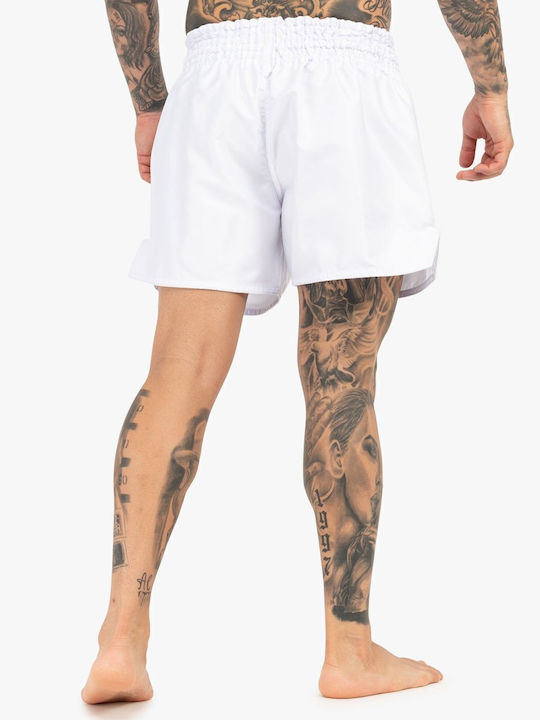 Muay Thai Kick Boxing Shorts Tapout Zorrey White Gold