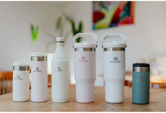 Stanley Bottle Thermos Stainless Steel BPA Free 600ml Cream