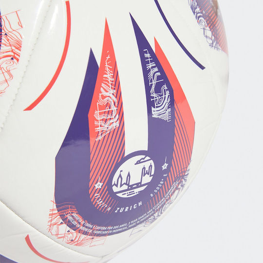adidas Uefa Women's Euro25 Soccer Ball White