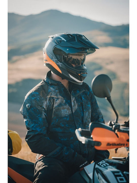 Nexx Y.Travl Quest Orange Matt Motorradhelm Ein-Aus DOT / ECE 22.06 1750gr mit Pinlock und Sonnenblende