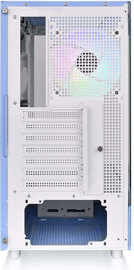 Thermaltake View 270 Plus TG ARGB Gaming Midi Tower Κουτί Υπολογιστή με Πλαϊνό Παράθυρο Hydrangea Blue