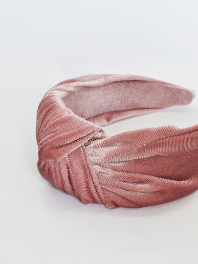 Samt-Knoten-Stirnband