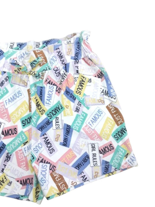Kids' Set with Shorts Summer 2pcs Lila