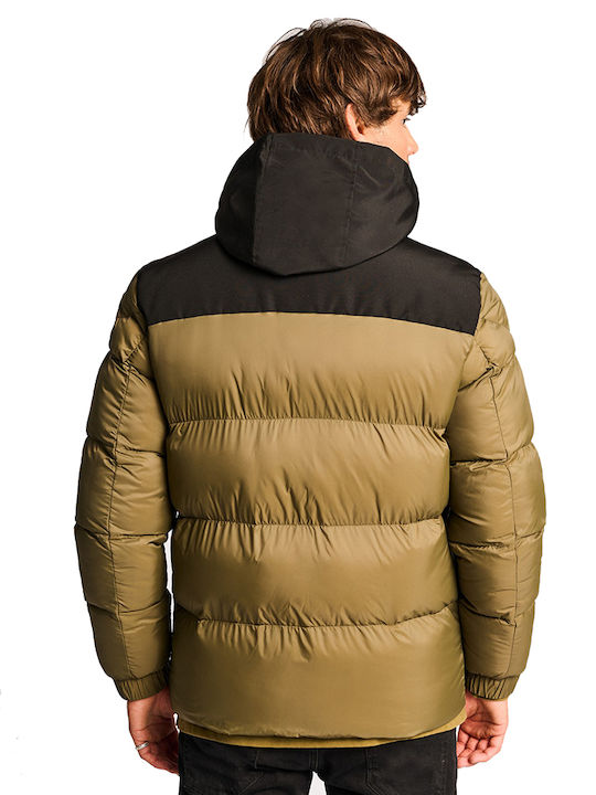 Jacke Puffer Khaki