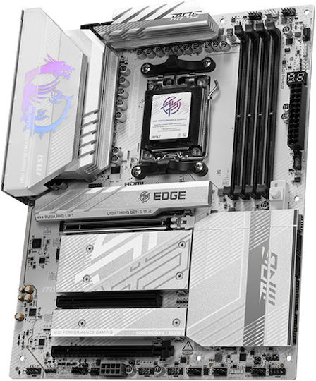 MSI MPG B850 EDGE TI WIFI Motherboard ATX με AMD AM5 Socket 7E62-001R