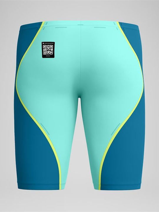 Speedo Lzr Pure Intent 2.0 15857-18470 Bărbătesc Costum de Baie de Competiție Jammer pentru Înot Albastru