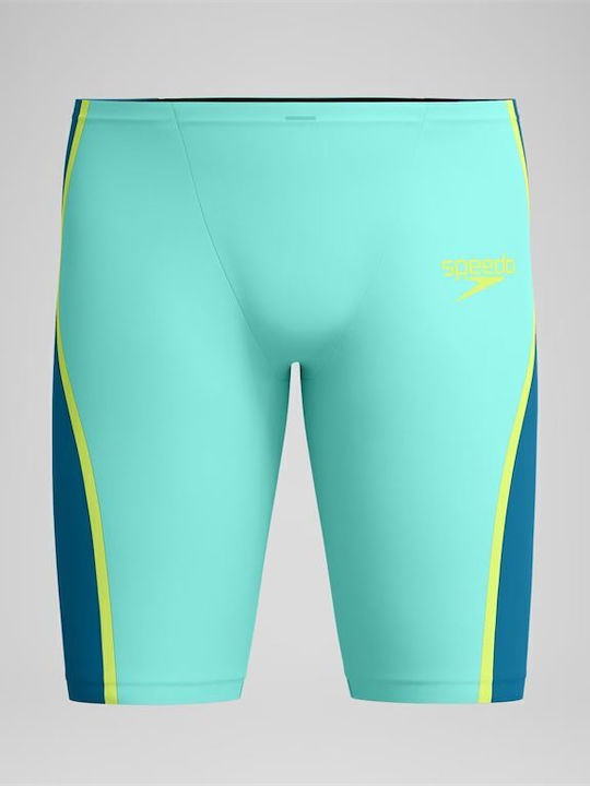 Speedo Lzr Pure Intent 2.0 15857-18470 Bărbătesc Costum de Baie de Competiție Jammer pentru Înot Albastru