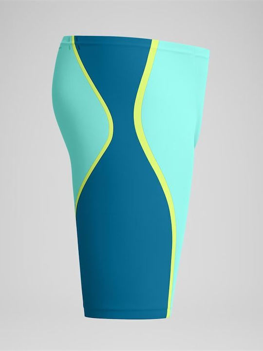 Speedo Lzr Pure Intent 2.0 15857-18470 Bărbătesc Costum de Baie de Competiție Jammer pentru Înot Albastru