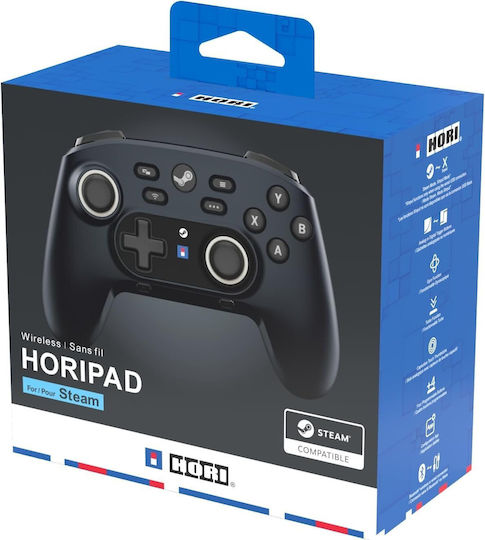 Hori Horipad For Steam Kabellos für PC Schwarz
