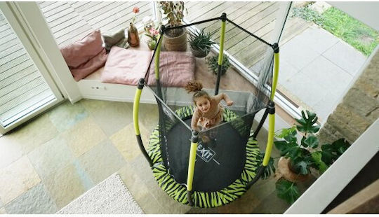 Exit Toys Outdoor Trampoline 140cm with Net & Ladder