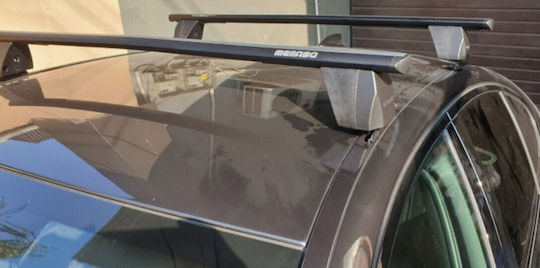 Menabo 119cm. pentru Nissan Kubistar 2003-2009 (Set cu picioare) Negre