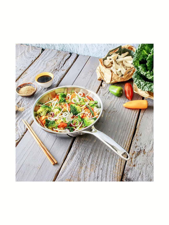 Cristel Castel Pro Pan made of Stainless Steel 28cm