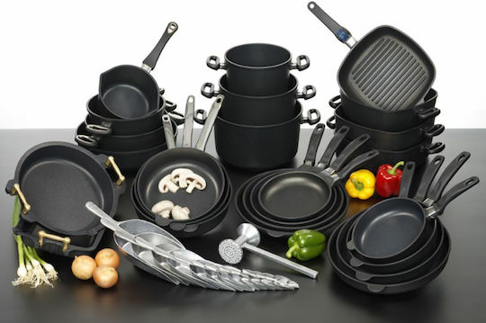 AMT Gastroguss Τηγάνι από Αλουμίνιο με Αντικολλητική Επίστρωση