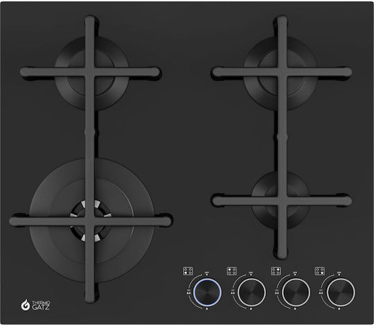 Thermogatz TGC 4460 GL Natural Gas Cooktop Autonomous 59.1x51.1εκ.