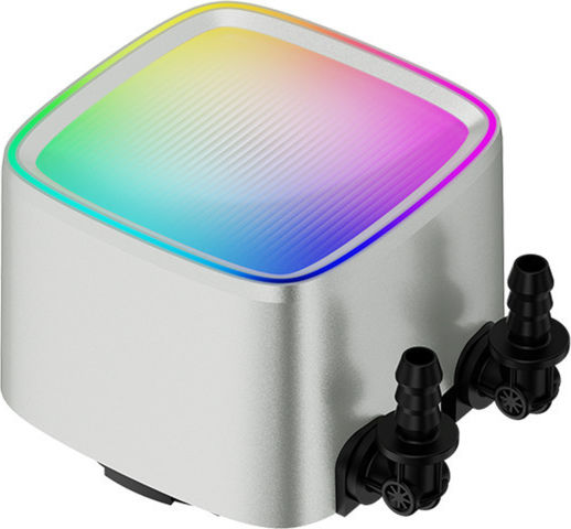 Geometric Future Eskimo Pro 36 Water Cooling System AIO CPU With 3 Fans 120mm And ARGB Lighting White