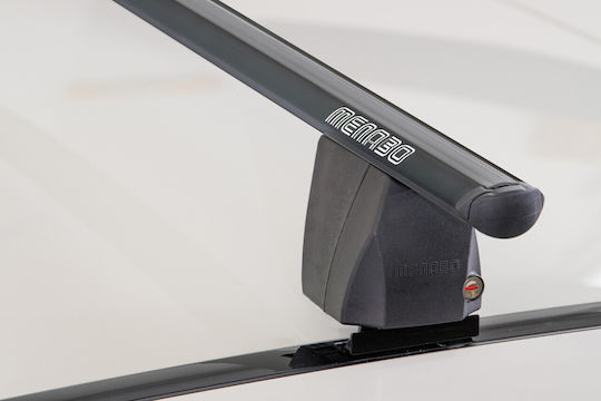 Menabo 137cm. pentru Peugeot Partener 2008-2018 (Set cu picioare) Negre