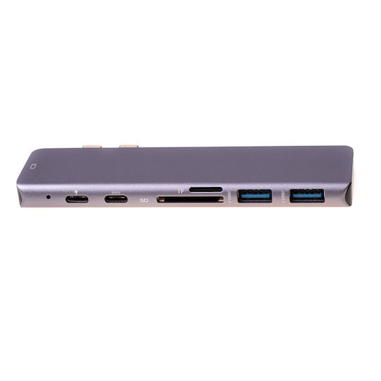 Thunderbolt 3 / USB-C Docking Station mit HDMI 4K PD Gray
