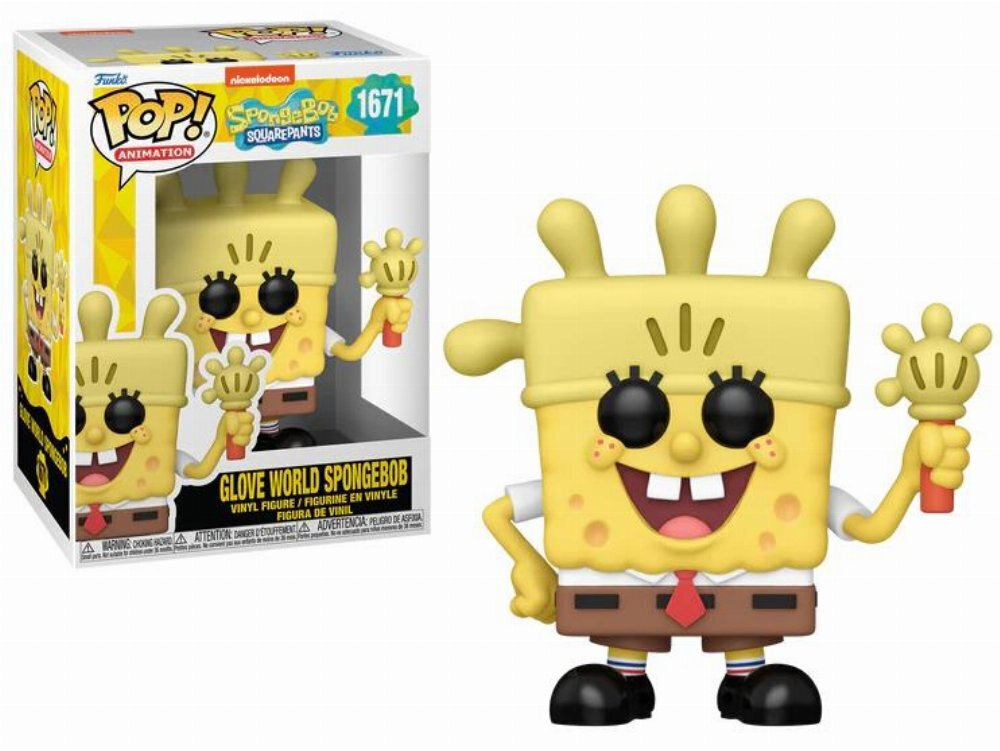 Funko Pop! Animație: SpongeBob SquarePants - Glove World SpongeBob